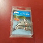 Ideal 92-704 Insite Rg-59 Bnc Compression Connector - 2 Pack. Fixed Price $12.00.