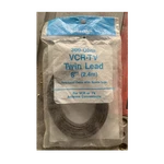 Radio Shack 300-ohm Vcr Tv Twin Lead Cable 8ft Black Model 15-1532. Fixed Price $7.45.
