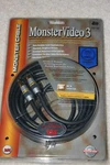 Monster Cable: Video 3, Rca Connector 4m (13.1 Ft). Fixed Price $5.25.