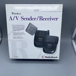 Nob Radio Shack 2.4 Ghz Wireless Audio Video A/v Sender / Receiver 15-1972. Fixed Price $29.99.