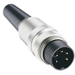 1pc Lumberg Inc. Sv 40 Connector Circular Din Plug 4 Cont Ip40 Mates With K. Fixed Price $27.17.