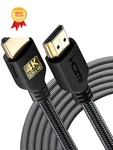 Powerbear 4k Hdmi Cable 20 Ft Long Cable, Braided Nylon & 20ft, Black. Fixed Price $34.98.