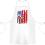 Usa Guitar Flag Guitarist Electric Acoustic Cotton Apron 100% Organic. Fixed Price $28.13.