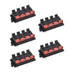 Uxcell 2 Row 8 Way Spring Speaker Terminal Clip Push Wp8-03(5pcs), Black. Fixed Price $19.15.