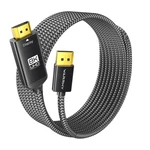 Displayport To Hdmi Cable 8k 60hz, 4k 240hz, Nylon Braided, Black 10ft Unid.... Fixed Price $37.96.