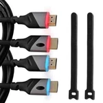 Member's Mark 9ft Led Lighted Hdmi Premium Cables 2 Pack. Fixed Price $17.84.