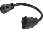 Startech.com Pac101r1 1 Ft Flat Extension Cord - Nema 5-15r To Right-angle. Fixed Price $18.49.