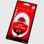 Coax Cable Ge Rg6 6 Ft. Audio/video #33314 New. Fixed Price $8.50.