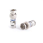 Bnc Compression Connector For Rg6 Coaxial Cable - Male, Sdi, Cctv 25 Pack. Fixed Price $37.97.