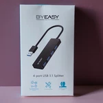 Byeasy 4-port Usb 3.1 Splitter Hub Portable Black 1m Cable Model Uh109. Fixed Price $11.68.