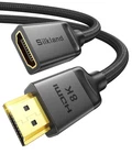 Silkland 8k Hdmi Extension Cable 3.3ft/1m Extender 2.1, 60hz 4k 120hz Hd. Fixed Price $21.79.