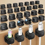 30 Magnetic Cable Clips Organizer - Adjustable Cord Holders For Home Office. Fixed Price $30.62.
