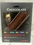 New Audioquest Chocolate Hdmi 4k, Hdr, Hdcp 2.2, Ultrahd 4 Meter Hdmcho05 Cable. Fixed Price $65.00.