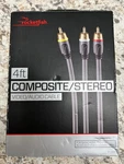 Rocketfish 4ft Composite/stereo Video/audio Cable. Fixed Price $9.99.