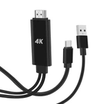 Usb-c To 4k Hdmi Adapter Av Cable Tv Video Hub Type-c Charger For Cell Phones. Fixed Price $24.69.