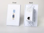 Atlona At-wpvga-r Passive Vga Wall Plate Extender (receiver) Over Cat5/6/7. Fixed Price $21.99.