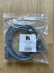Kramer C-dm/dm-6 94-0101006 - Dvi-d Male To Dual Link Cable 6. Fixed Price $7.50.