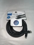 Philips 15ft. 4.5m 75 Ohm Rg6 Digital Coaxial Cable Swx9245a/27. Fixed Price $8.00.