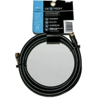 Ce Tech 6 Ft Black Coaxial Cable Rg-6 Male F-pin For Audio Video, Vcr, Tv,. Fixed Price $5.95.
