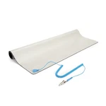 Startech 24x27.5" Desktop Anti-static Mat, Large, Beige. Fixed Price $43.75.