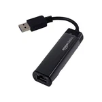 Amazonbasics Usb 3.0 To 10/100/1000 Gigabit Ethernet Internet Adapter New %. Fixed Price $13.99.