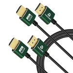 Thsucords Thin Hdmi To Cable 25ft 2 Pack 4k 60hz. Fixed Price $47.04.