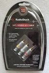 Radio Shack Stereo A/v 3 Ft. Cable New. Fixed Price $7.99.