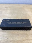 Viewhd Hdmi 3x1 Splitter W/ Audio Extractor Model Vhd-pro3x1i No Power Cord. Fixed Price $29.99.