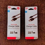 Ge Sync & Charge Usb Type A To Mini-b Male Cable 6 Ft Black Universal. Fixed Price $5.00.