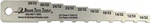 Brake Tech Pocket Gauge 2 In 1 Stainless Steel Maintenance Tool. Fixed Price $48.19.
