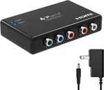 Portta Component To Hdmi Converter, Ypbpr Rgb + R/l Audio V1.3 Black. Fixed Price $28.41.