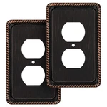 Henne Bery Rope Edge Decorative Wall Plate Switch Outlet Cover (single .... Fixed Price $21.03.