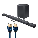 Jbl Bar 1300x Mk2 11.1.4 Channel Soundbar With Audioquest Sky 3m Hdmi Cable. Fixed Price $1742.45.