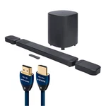Jbl Bar 700 Mk2 7.1 Channel Soundbar System With Audioquest Sky 3m Hdmi Cable. Fixed Price $922.45.