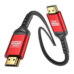 Alleasa 8k Hdmi 2.1 Cable 12ft, Certified 48gbps Ultra High 12 Feet, Red. Fixed Price $14.69.