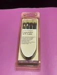 Radioshack 10ft Camcorder A/v Cable 1/8" Trrs To Rca Composite New Sealed. Fixed Price $9.99.