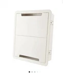 Sanus Sa-iwb17-w1 17 Tv Media In-wall Recessed Box White Cable Management. Fixed Price $53.40.