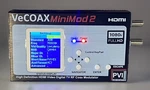 Pvi Vecoax Minimod-2 Hdmi Over Coax Pro Video Instruments Modulator. Fixed Price $425.00.