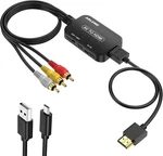 Ablewe Rca To Hdmi Converter, Av Converter With Cable & Black. Fixed Price $26.05.
