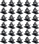 30 Pcs Black Clips Self Adhesive Backed Nylon Wire Adjustable Cable Adhesi. Fixed Price $13.77.