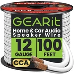 12awg Speaker Wire, Gearit Pro Series 12 Awg Gauge Wire Cable. Fixed Price $47.06.