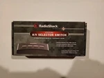 Vintage Radio Shack A/v Selector Switch 4 In 1 Out Dvd Vcr Gaming Aux 15-313. Fixed Price $20.00.