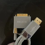 Belkin 12 Foot Hdmi To Dvi Video Cable Connector Adaptor 24k Gold Connectors. Fixed Price $14.95.