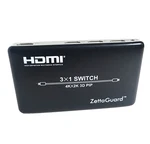 Zettaguard Hdmi High-definition Multimedia Interface 4x1 Switch 4kx2k 3d Pip. Fixed Price $16.87.