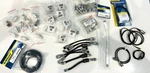Pl-259 Insulators + Male Crimp Rg6 Dual Shield Connectors Coax Cables Lot. Fixed Price $110.00.