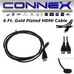 Connex- 6 Ft Hdmi 1080 Video Cable- Gold Plated. Fixed Price $12.95.