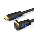 Cablecreation 4k Hdmi Cable 3ft Down Angle 90 Degree Right Angle, Supp. Fixed Price $17.74.