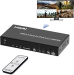 New - Tcnewcl 4k Hdmi Multi Viewer Switch 4x1, Quad Seamless Switcher, 4 In. Fixed Price $60.00.