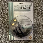 Monster 400 Hdmi Gold Contacts Cable 6.6ft Hdtv Certified New & Sealed. Fixed Price $7.50.