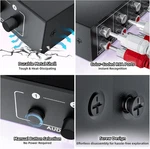 3.5mm Aux + Rca L/r Audio Switch Box 4 In 1 Out Bidirectional, Stereo Swi. Fixed Price $29.23.